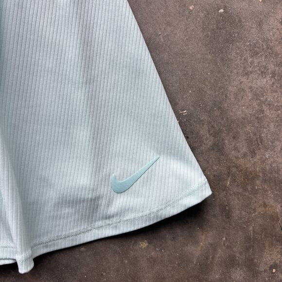Nike Dri-Fit Court Flouncy Tennis Skirt Skort Women's XS Light Teal Athletic - Picture 3 of 9